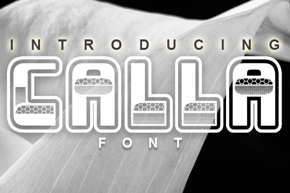 Calla: A Bold Display Font for Modern Design