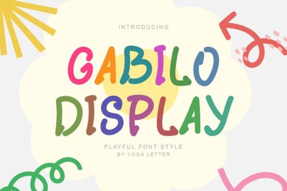 Gabilo Display: A Playful Font for Vibrant Design