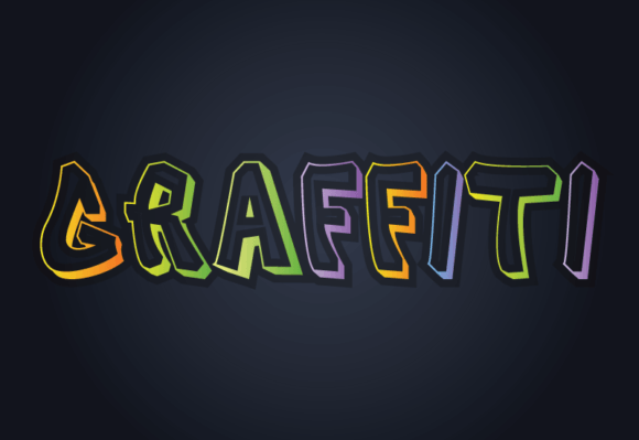 Graffiti: The Bold Font for Urban Creative Projects
