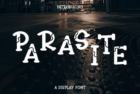 Parasite: A Modern Display Font for Bold Visual Impact