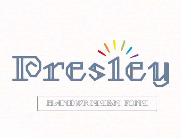 Presley: The Quirky Display Font That Elevates Creative Projects