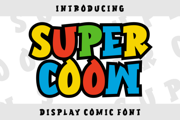Super Coow: A Playful Font for Joyful Designs